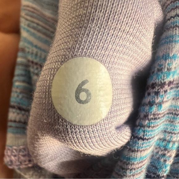 Lululemon Wunder Under Crop III Space Dye Twist Lullaby Ray Women’s Size 6 - Picture 9 of 9